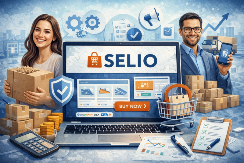 Selio — новий погляд на запуск інтернет-магазину: простота, швидкість, результат